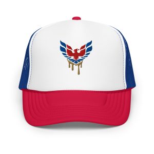 Red, Wisdom and Blue Retro Trucker Hat